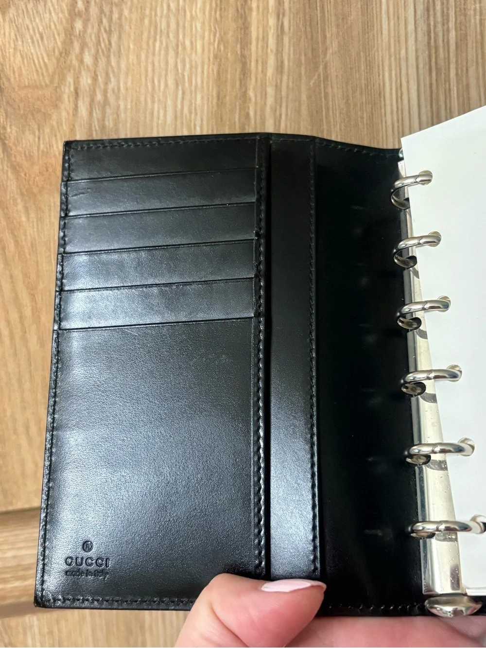 Auth Gucci leather Diary Agenda cover - Picture 5 of 16
